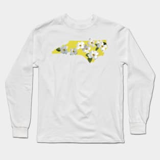 North Carolina Dogwood Long Sleeve T-Shirt